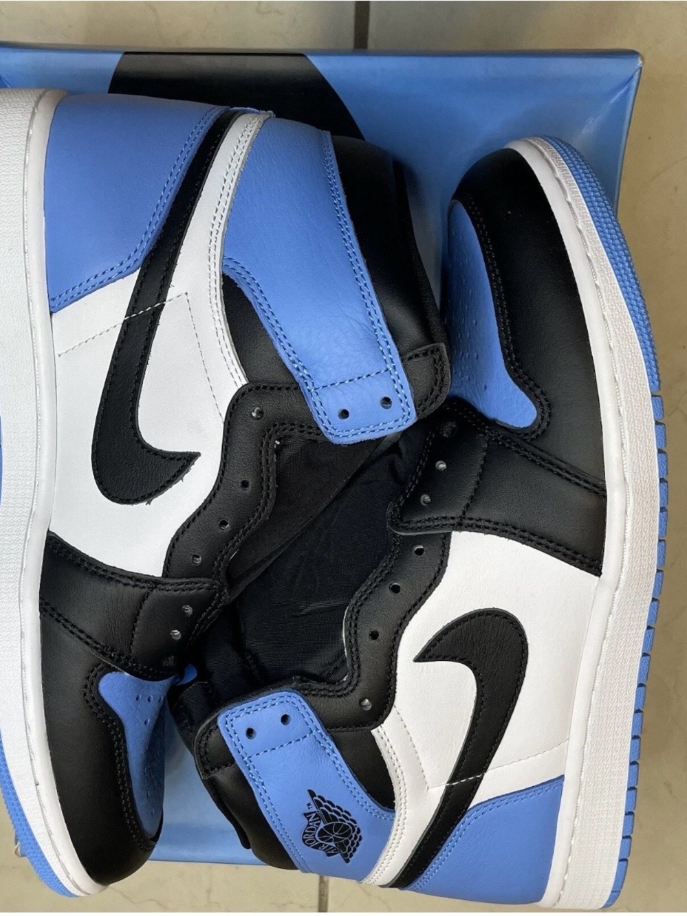 Jordan 1 High Blue Toe Size 11 Brand New